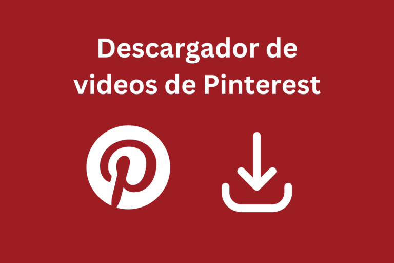 Descargador de videos de Pinterest-Descargar videos de Pinterest en línea gratis
