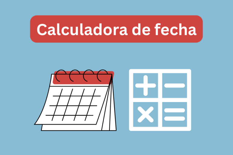 Calculadora de fecha-Calcular el número de días entre dos fechas