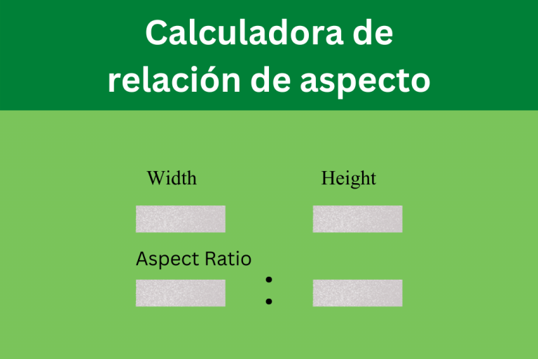 Calculadora de relación de aspecto-Calcular la relación de aspecto 4:3,16:9,21:9