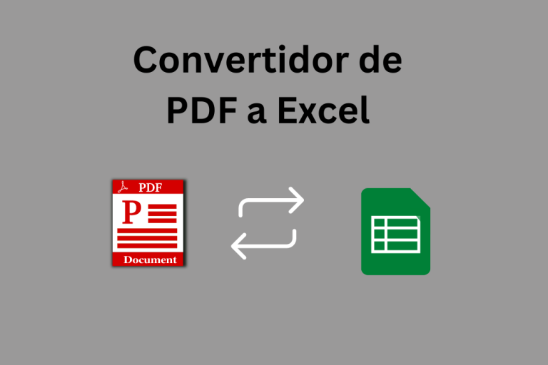 Convertidor de PDF a Excel-Convierta PDF a Excel en línea gratisConvertidor de PDF a Excel-